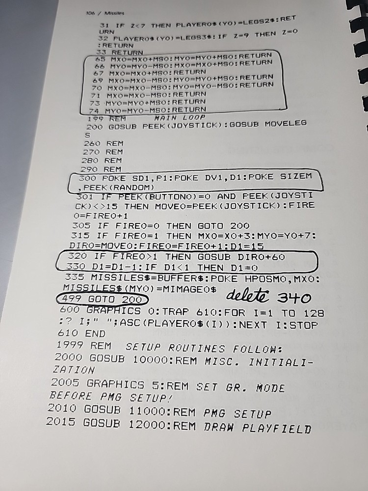 Atari Player-Missile Graphics in Basic Vintage Computer Book Philip C 1st ED PRT
