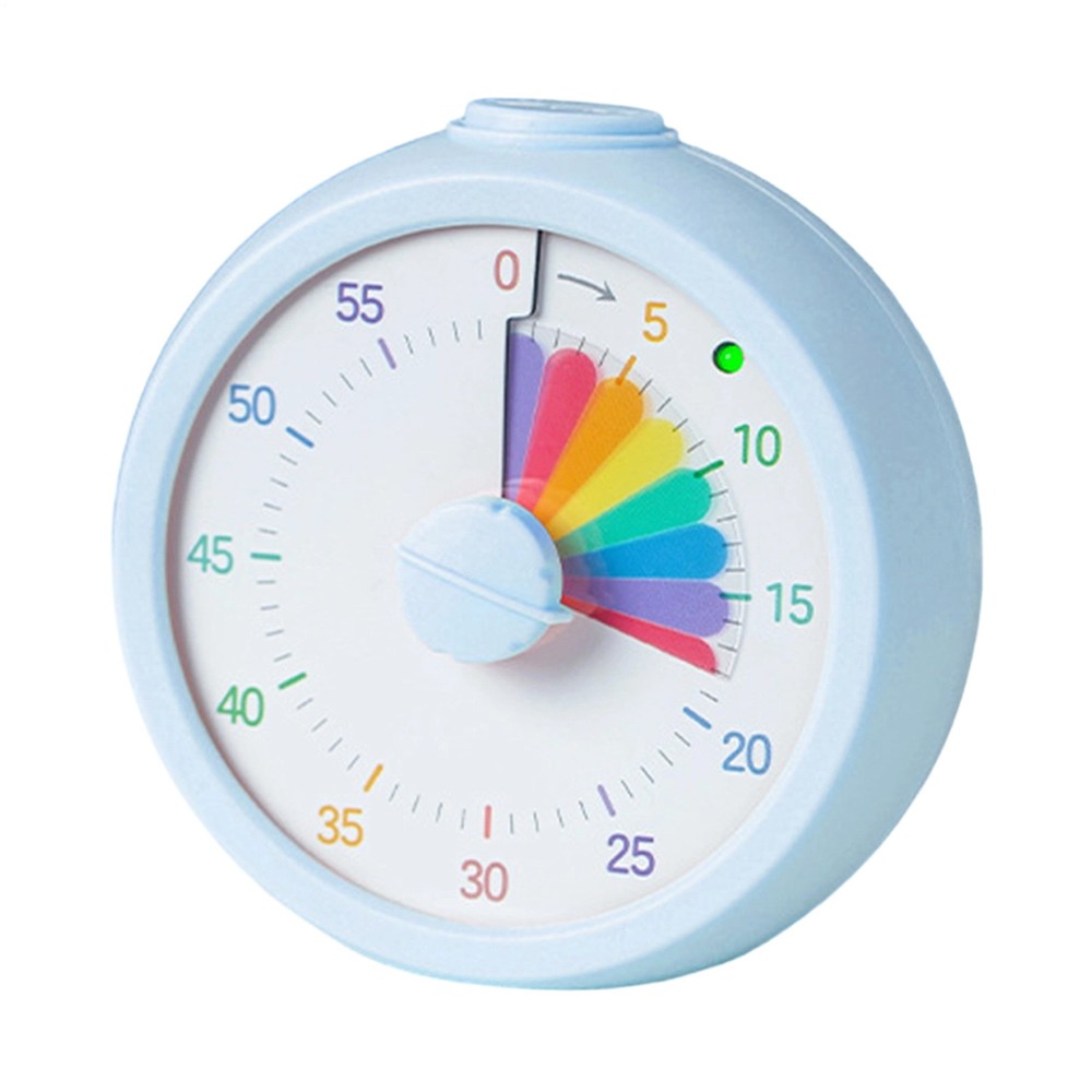 1x Visual Timer 60 Minute Countdown Timer for Kids and Adults Silent Timer