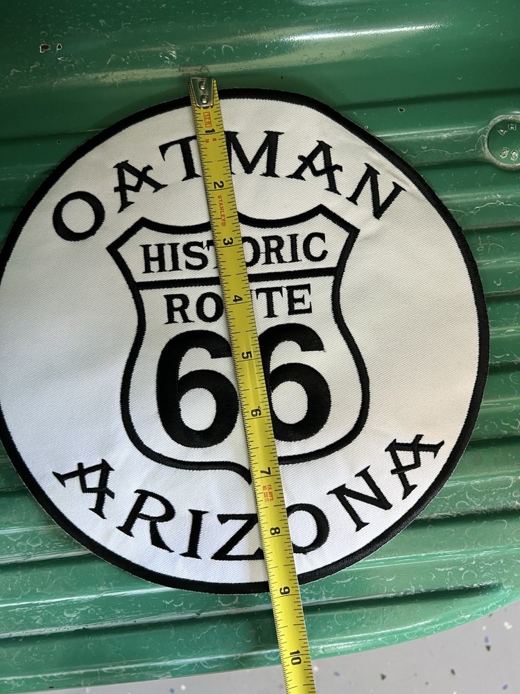 Oatman Route 66 Jacket Patch Iron On