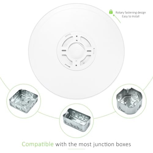 Pack LED Flush Mount Ceiling Light, 2W Ultra Thin Round White 4