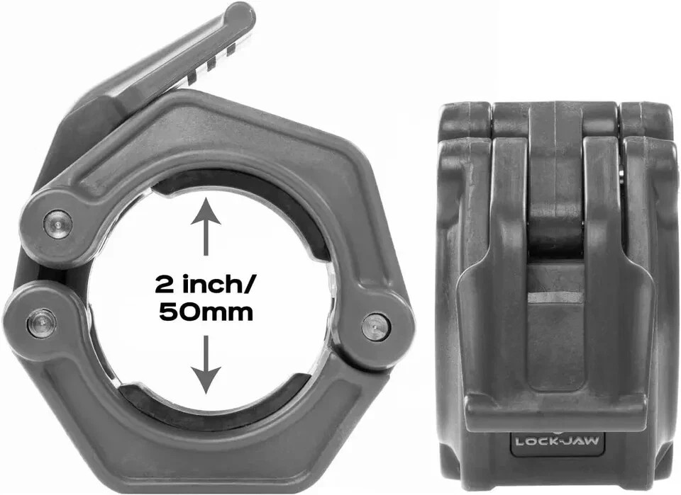 Avus Design Lock-Jaw Olympic Collar - Black pair
