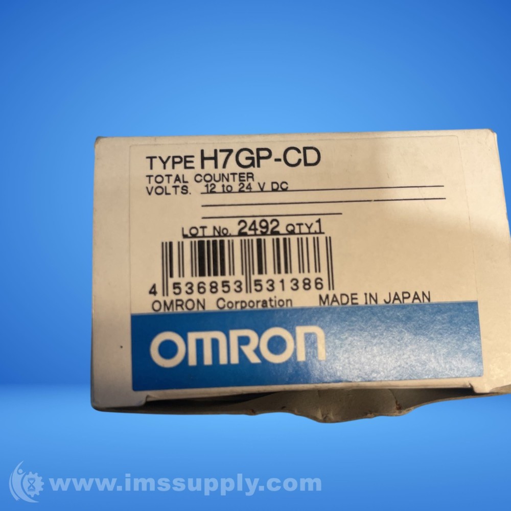Omron H7GP-CD Digital Totalizing Counter FNOB