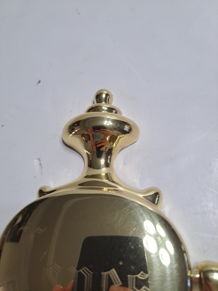 Solid Brass Door Knocker With Engraving “Jones”