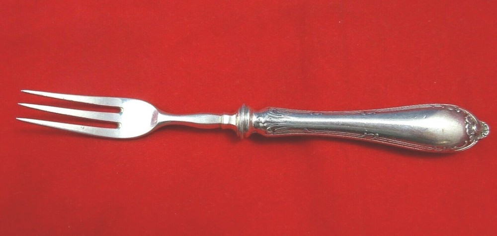 Russian 84 Silver 3-Tine Cheese Serving Fork (#4404)