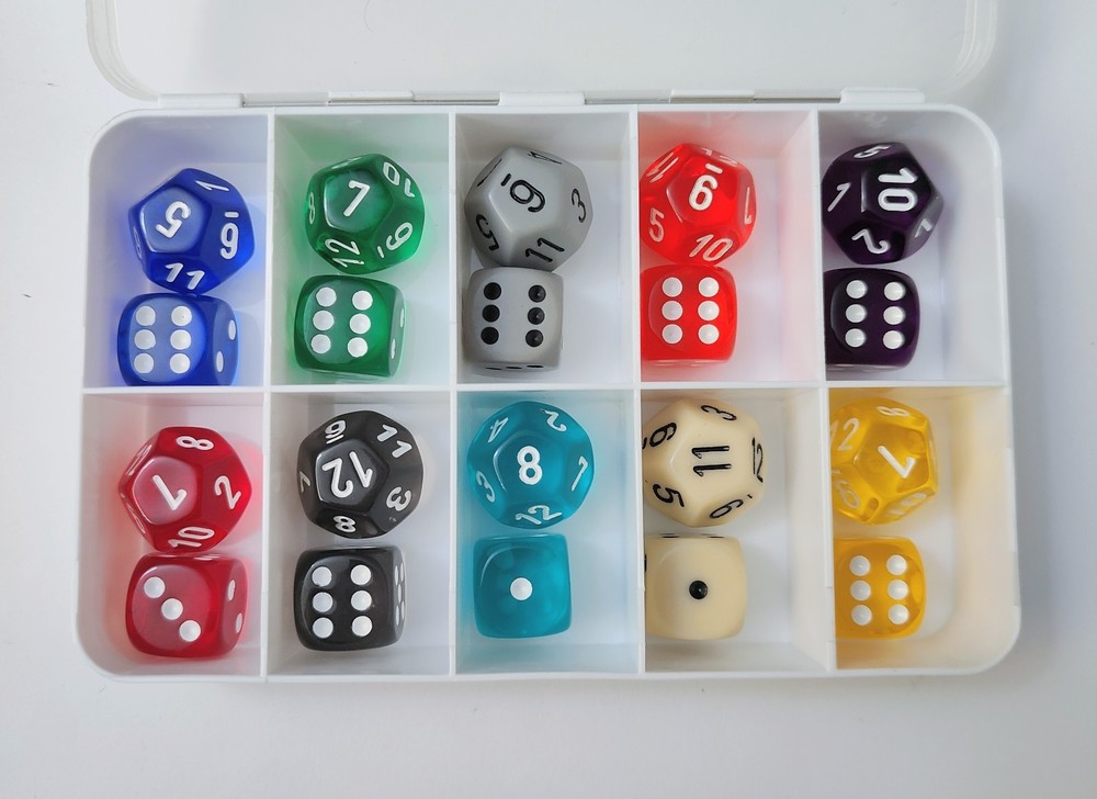 Table Top Wargaming Dice Lot B