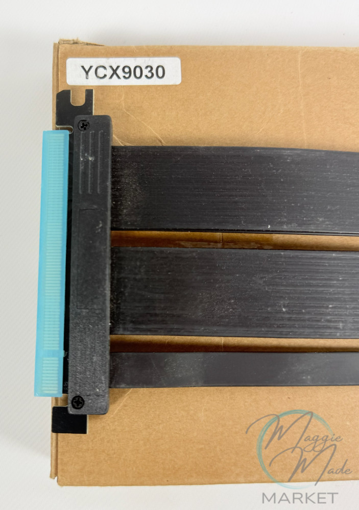 New PCIe 4.0 x16 Riser Cable 30cm GPU Extension Vertical Mount