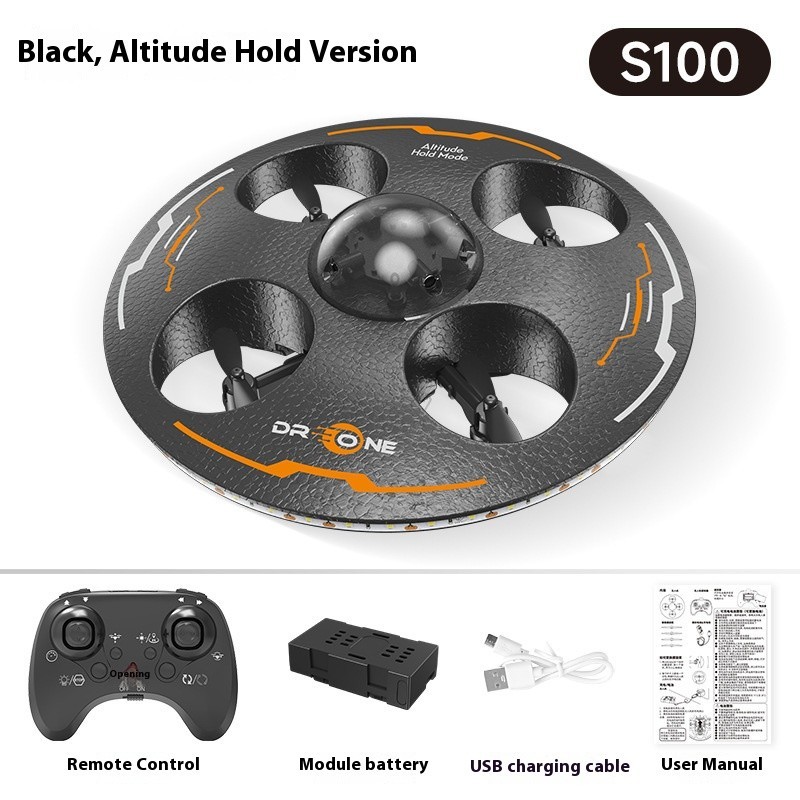 Remote Control Handheld Drone UFO Flying Object Quadcopter One Key Take-off/land