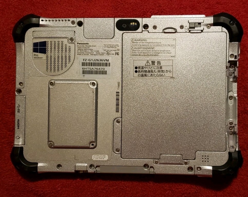 Panasonic Toughpad FZ-G1 Touchscreen Panel – Untested/Read