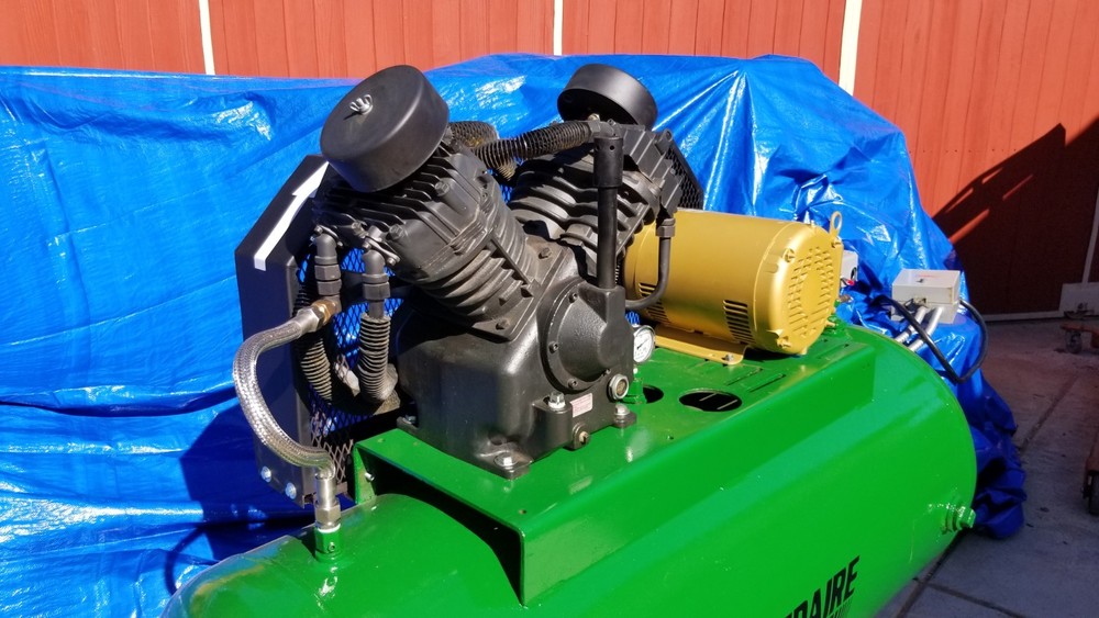 SpeedAire air Compressor 10hp 34 CFM Three Phase
