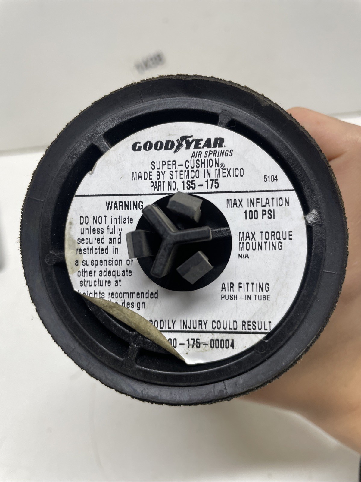 GENUINE GOODYEAR 1S5-175 AIR CAB SPRING FREIGHTLINER COLUMBIA/CASCADIA #1438