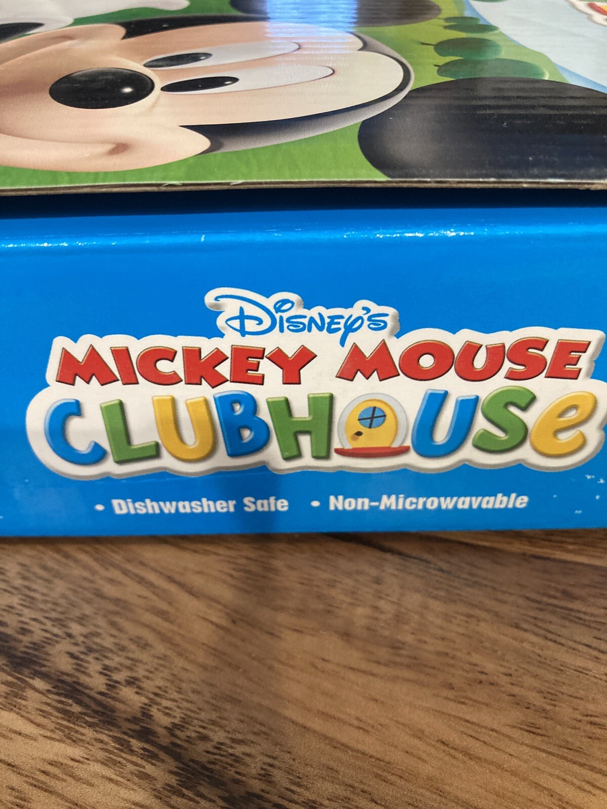 Disney MICKEY MOUSE 3PC Kids Dinnerware Set PLATE BOWL AND SPOON NEW IN BOX