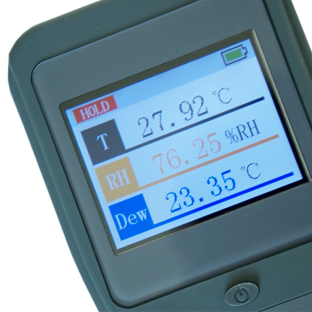 Dewpoint Meter Dew Point Tester Ambient Temperature Hygrometer PPM Test