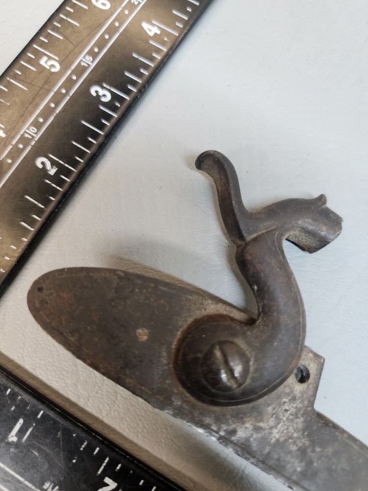 19th Percussion Lockplate Hammer Engraved Ornate a
