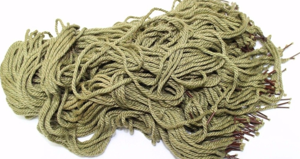 US Green laces per gross equals 144 piece bundle E918