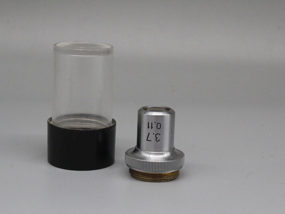 LOMO Microscope Objective 3,7x 0,11 RMS Macrophotography #VO12