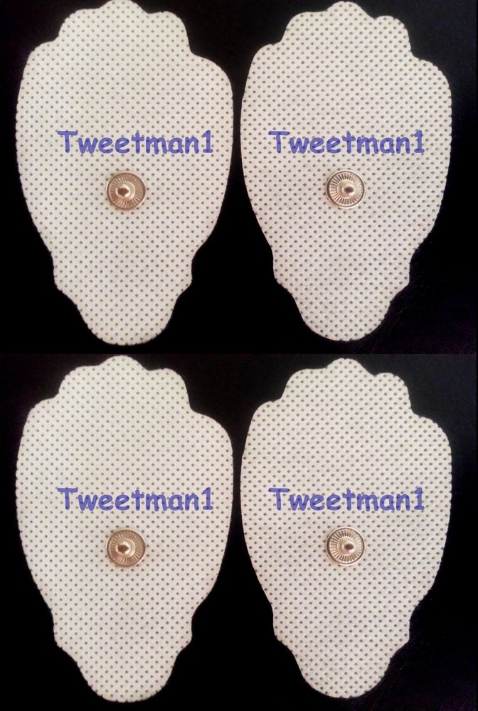 Replacement Pads (4) - Large - for PALM & ECHO Digital Massagers Massage