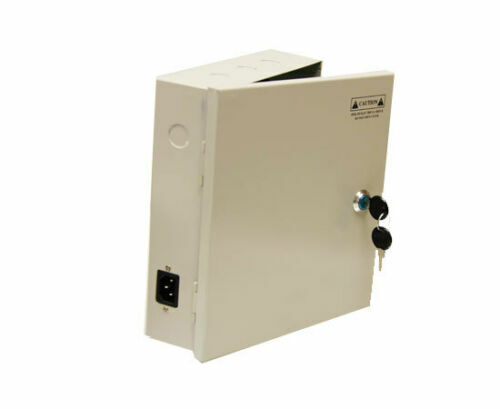 16CH Power Supply Box CCTV Security Cameras 18 Port 12V DC Auto Reset +Pigtails