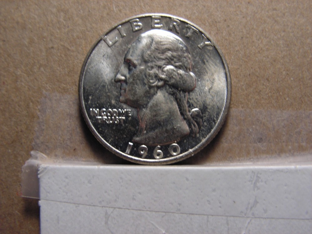 1960 - D Washington Quarter, Uncirculated.
