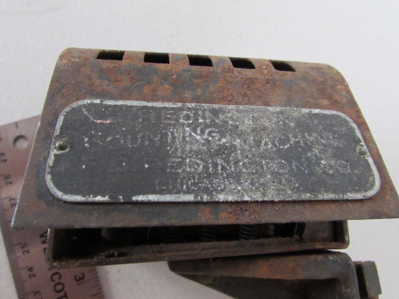 Vintage Redington Counting Machine 5 Register Hay Bale Counter