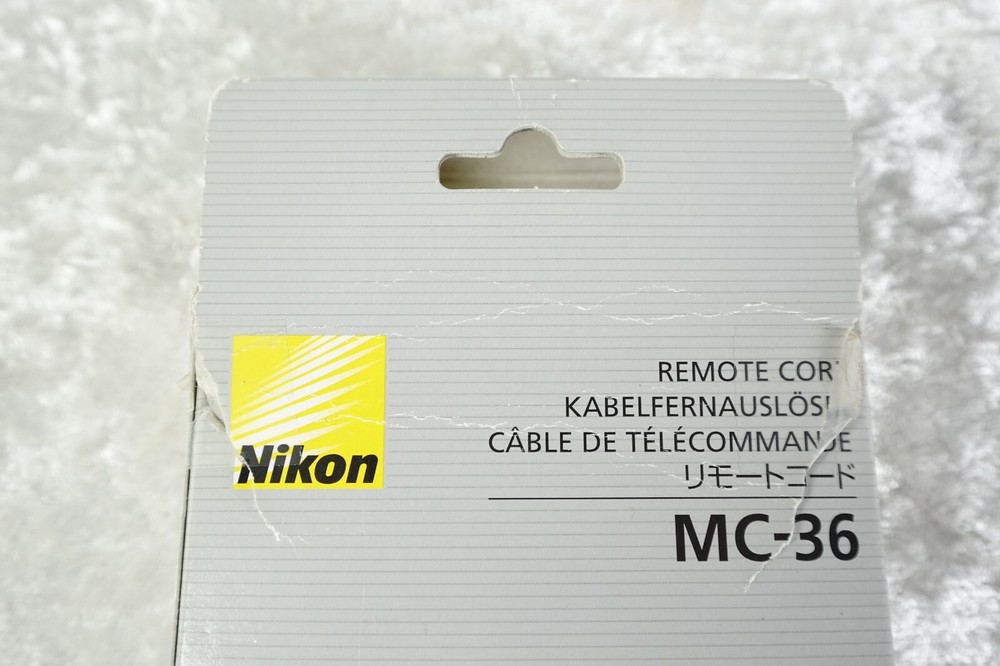 Nikon MC-36 Multi Function Remote Control Cord In Box With Manual