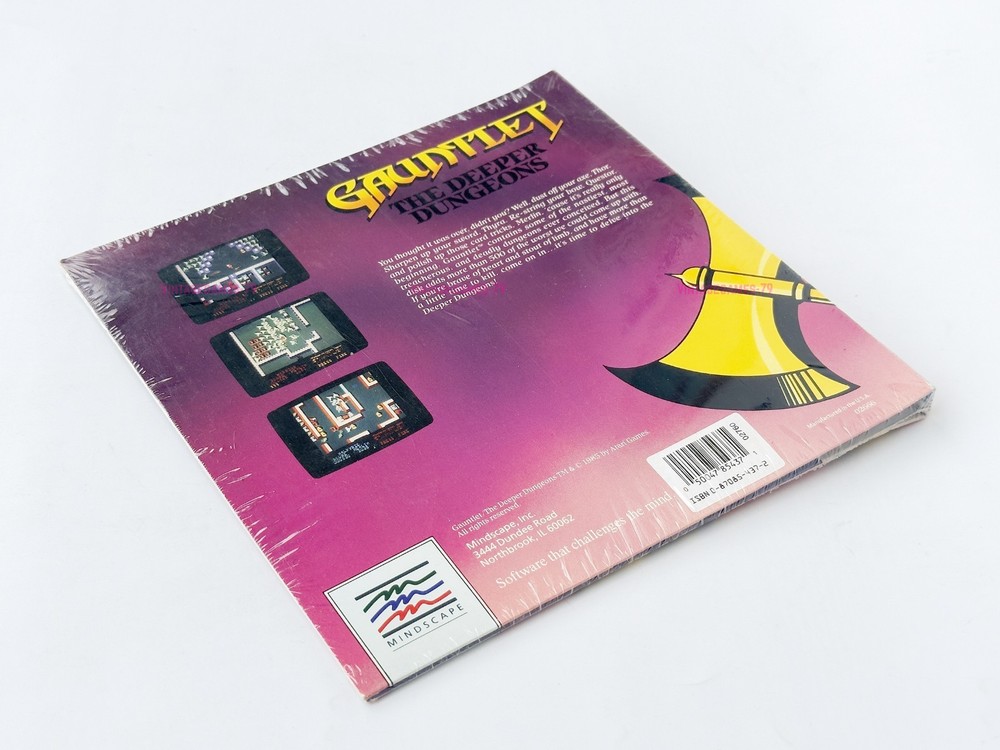 Gauntlet: The Deeper Dungeons - Mindscape - 1987 / Commodore 64/128 - Sealed