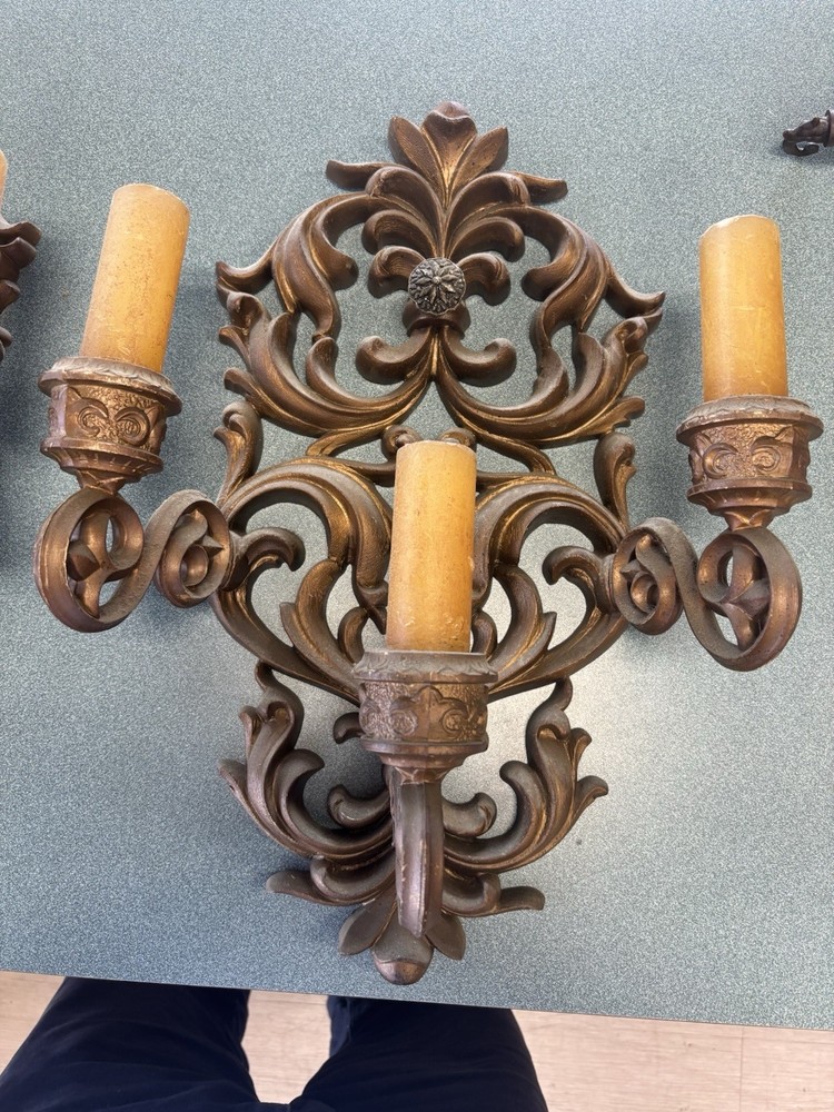 Art Deco Wall Art And Clock Big