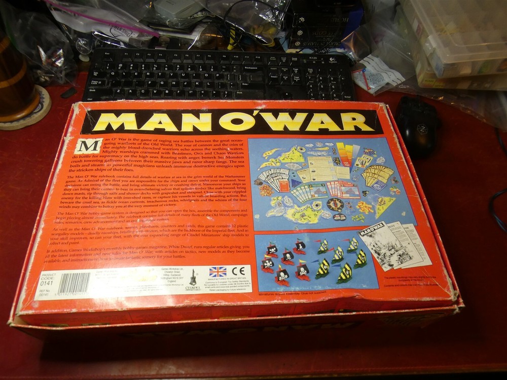 Games Workshop: Man O'War: Core boxed set - no Rulebook b