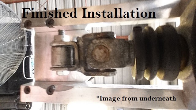 VQ35DE 6-spd transmission shifter relocation bracket