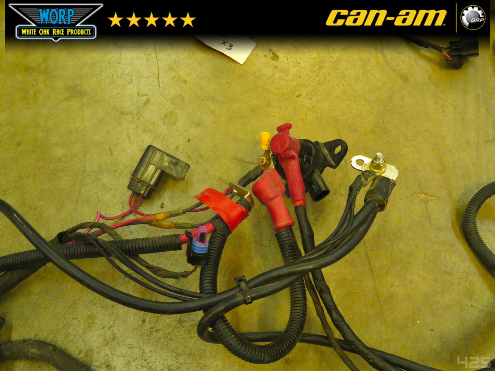 GENUINE OEME 2018 CAN AM MAVERICK X3 WIRE HARNESS WIRING LOOM LEAD PLUGS CORDS