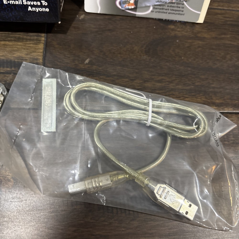 SharkPort Playstation 2 PS2 Code & Save Transfer Kit Complete CIB Never Used