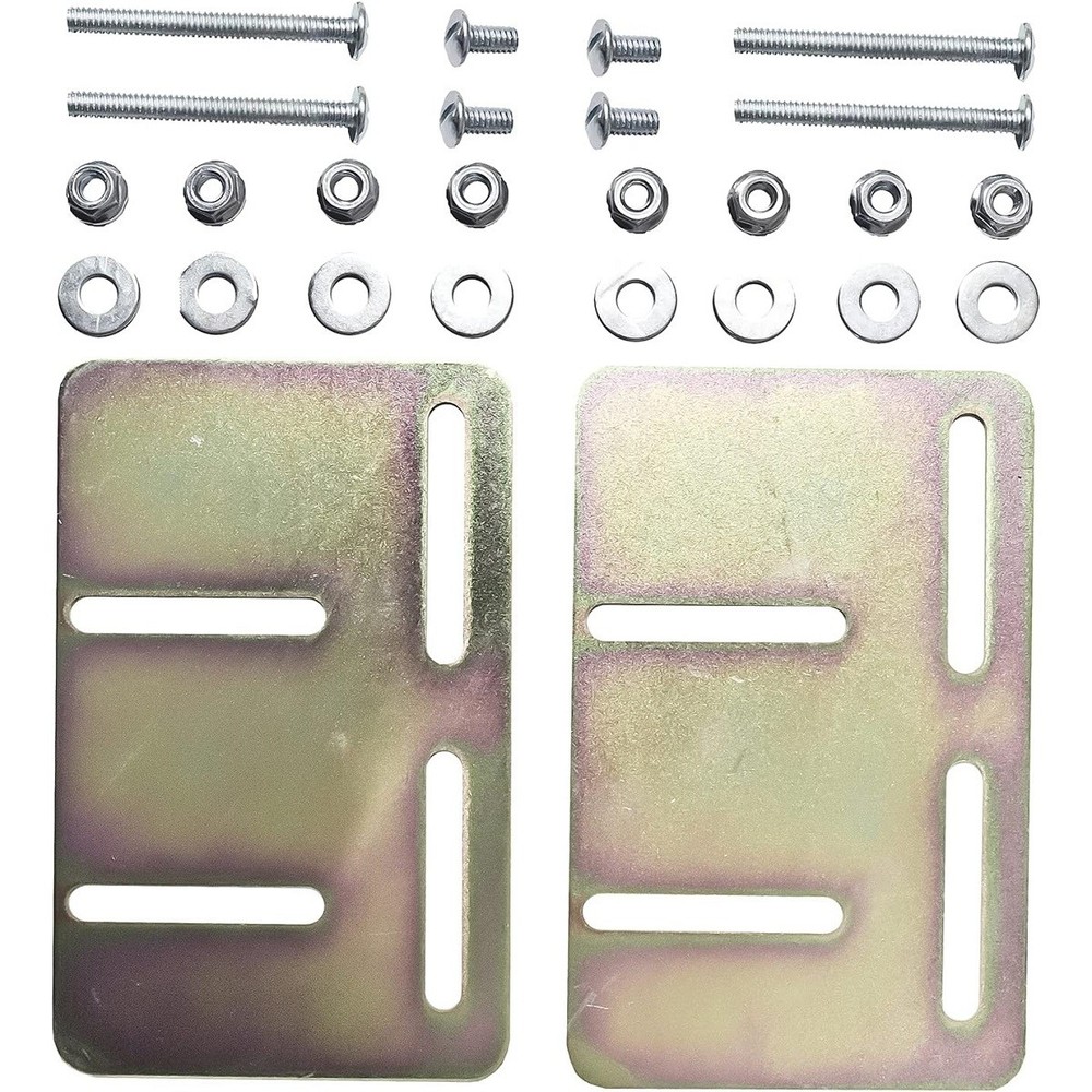 Bolt-On Bracket for Bed Frame Mounting Modification, Full-Queen or Queen-Full
