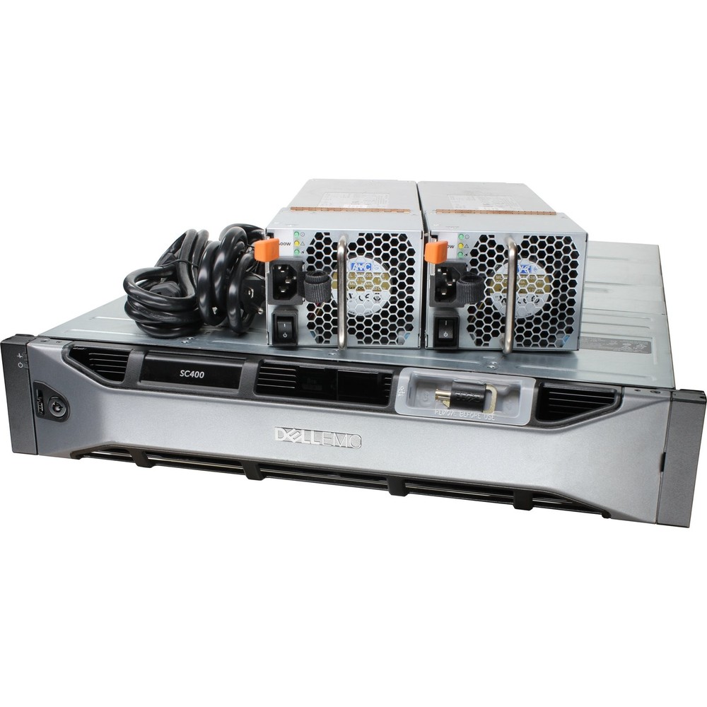 Dell EMC Compellent SC400 Storage Expansion Array 10x 8TB SAS
