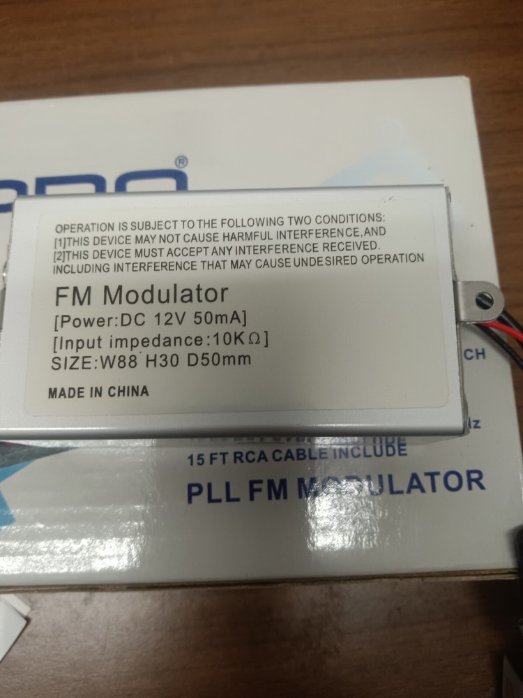 PRO VISION FM Stereo Modulator -PRFM-65