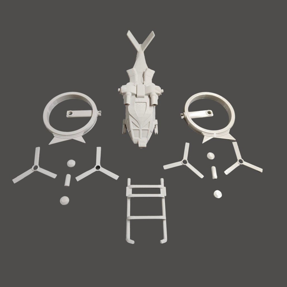 Samson Aerospatial Avatar Helicopter with interior 1:32 Scale DIY model kits