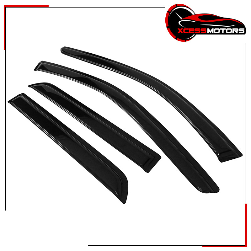 Fits 11-24 Dodge Durango Acrylic Window Visors Sun Rain Guard Deflectors 4PCS