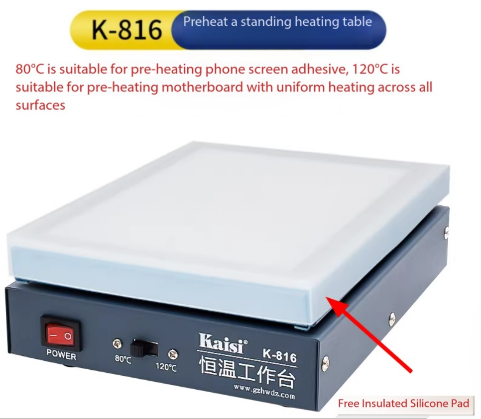 Heating Platform, Mobile Phone Repair Screen Disassembly Separator Machine