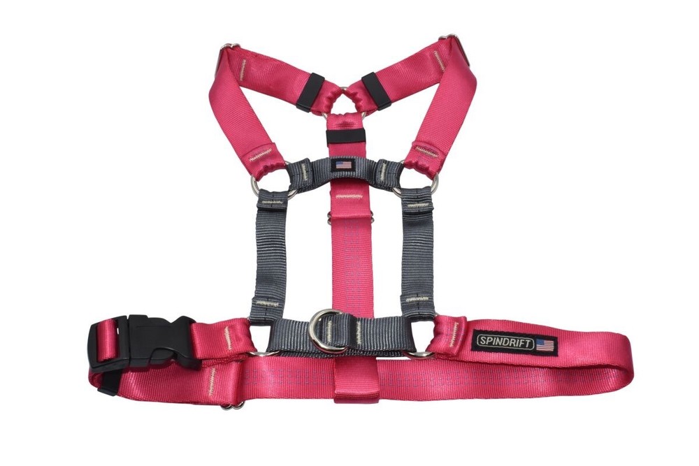 Spindrift Pro No-Pull Dog Harness Raspberry Pink Large
