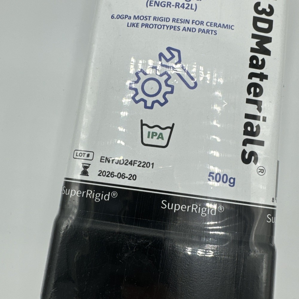 SuperRigid 3D Printer Resin 500g