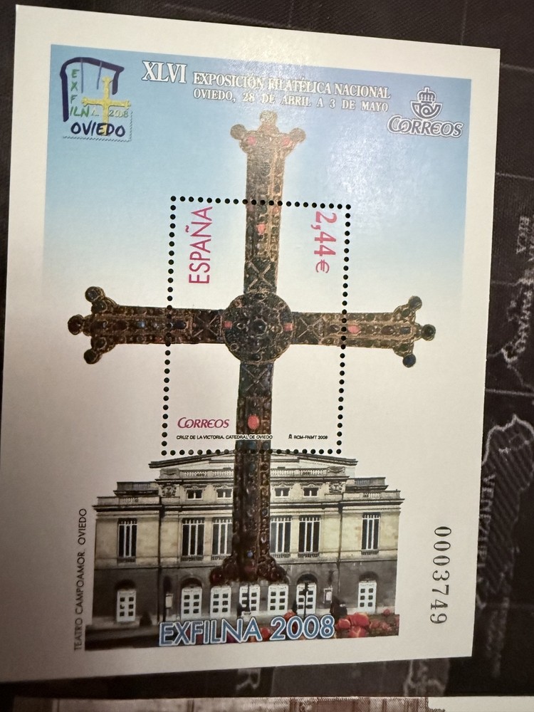 Spanish stamps 7 random mini sheets