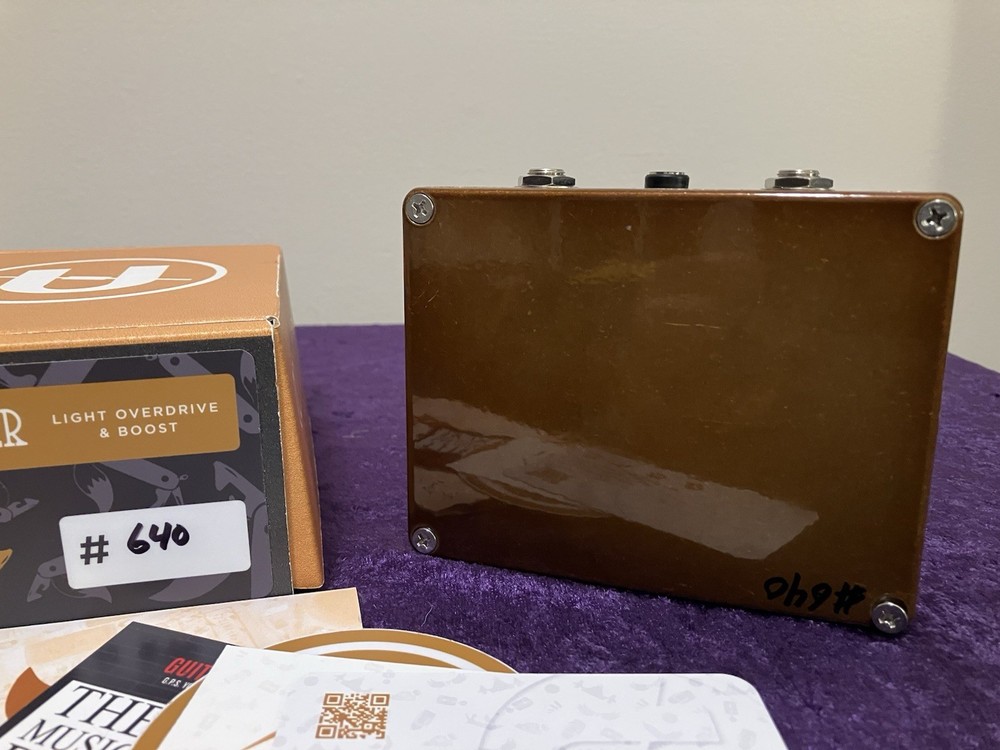 Coppersound Foxcatcher Overdrive & Boost Pedal OOP