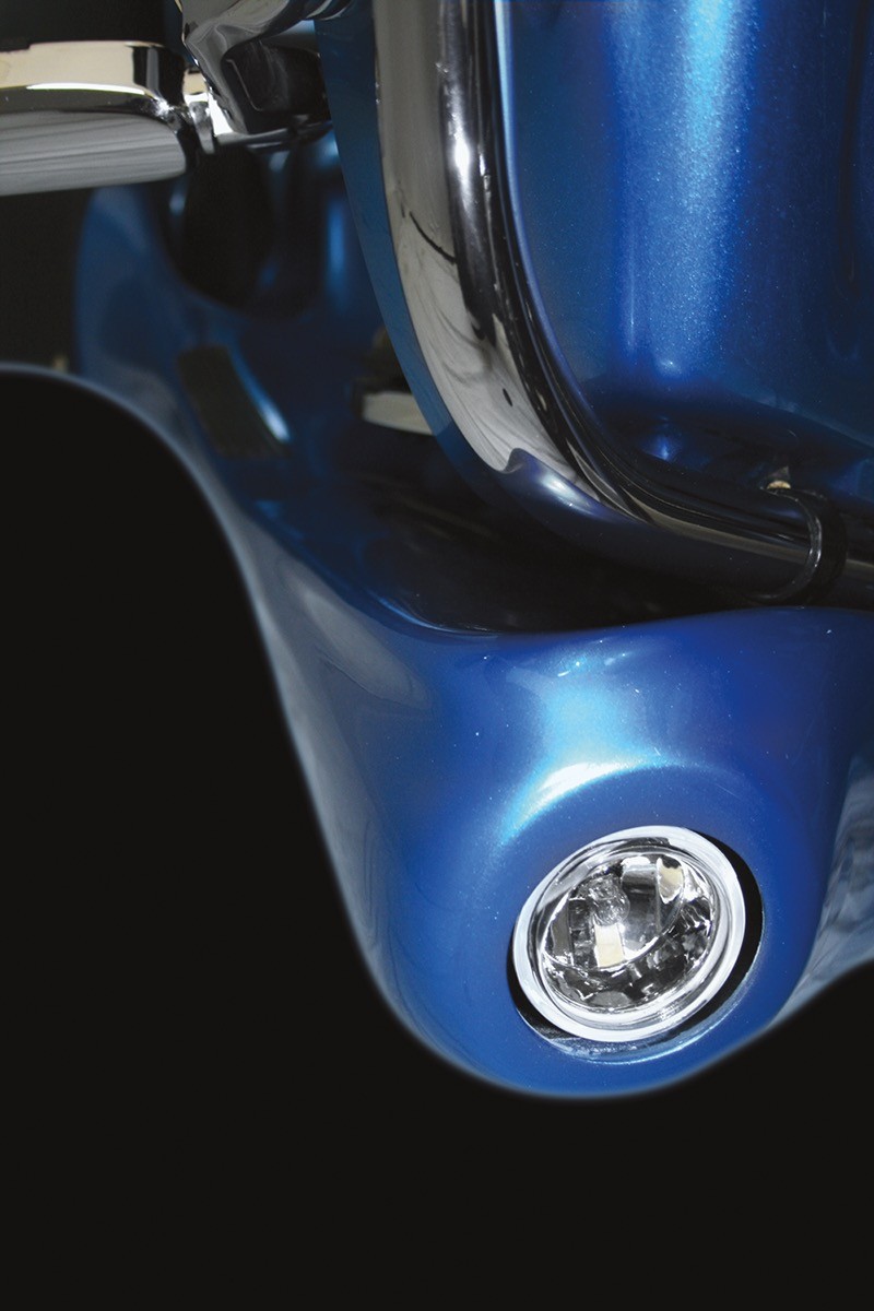 MOTOR TRIKE MTEL-0202 Trax Running Board Fog Lights - LED - Tri-Glide