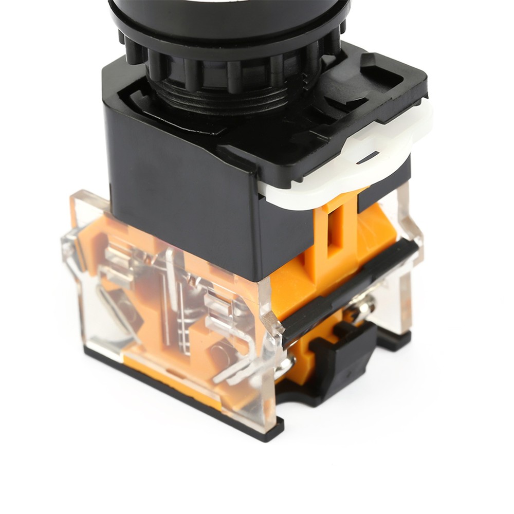 22mm Round Selector Switch 2 Positions NC + NO Self Locking❀