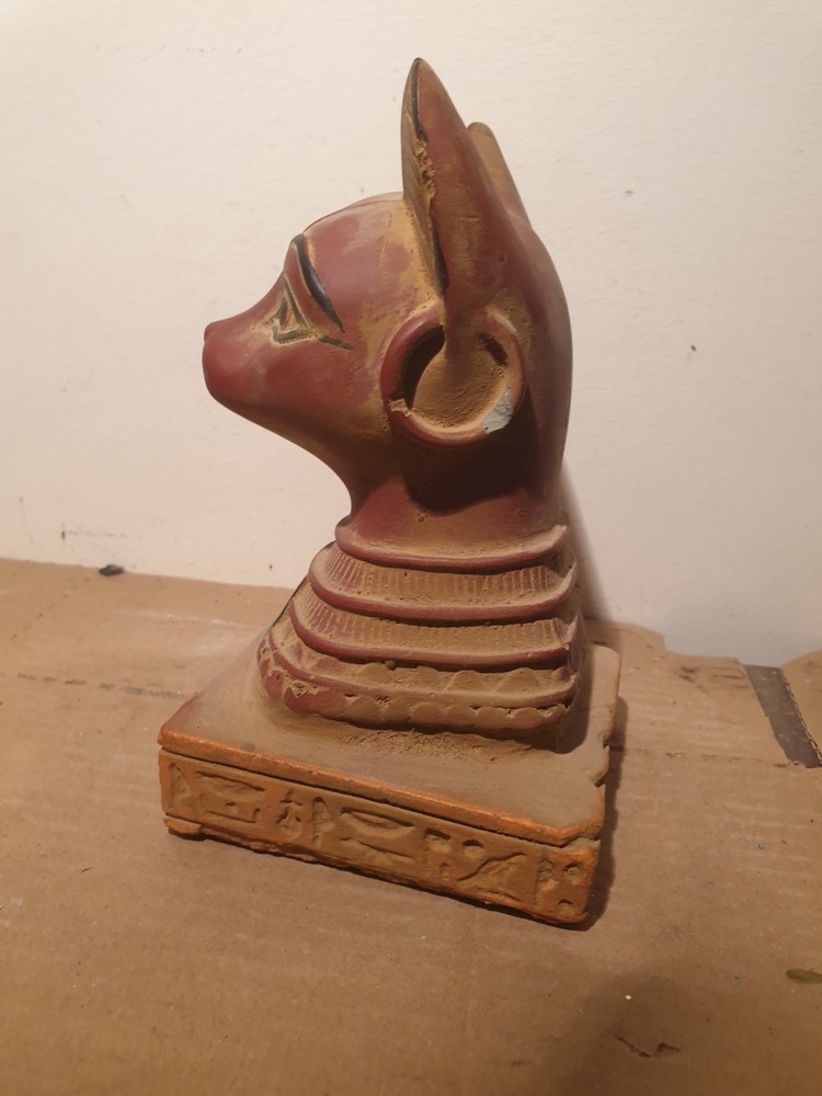 EXTREMELY ACTIVE Haunted Ancient Stone Cat Statue Paranormal Miracles & Protecti