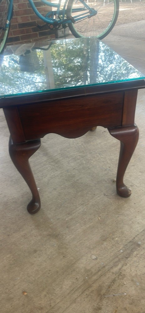 Mid Century Solid Cherry End Table