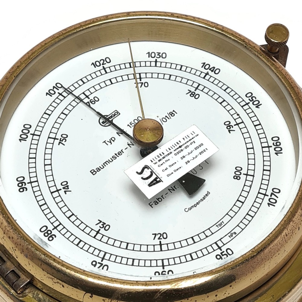 Barigo Precision Compensated Barometer Type 1500. Made in Germany
