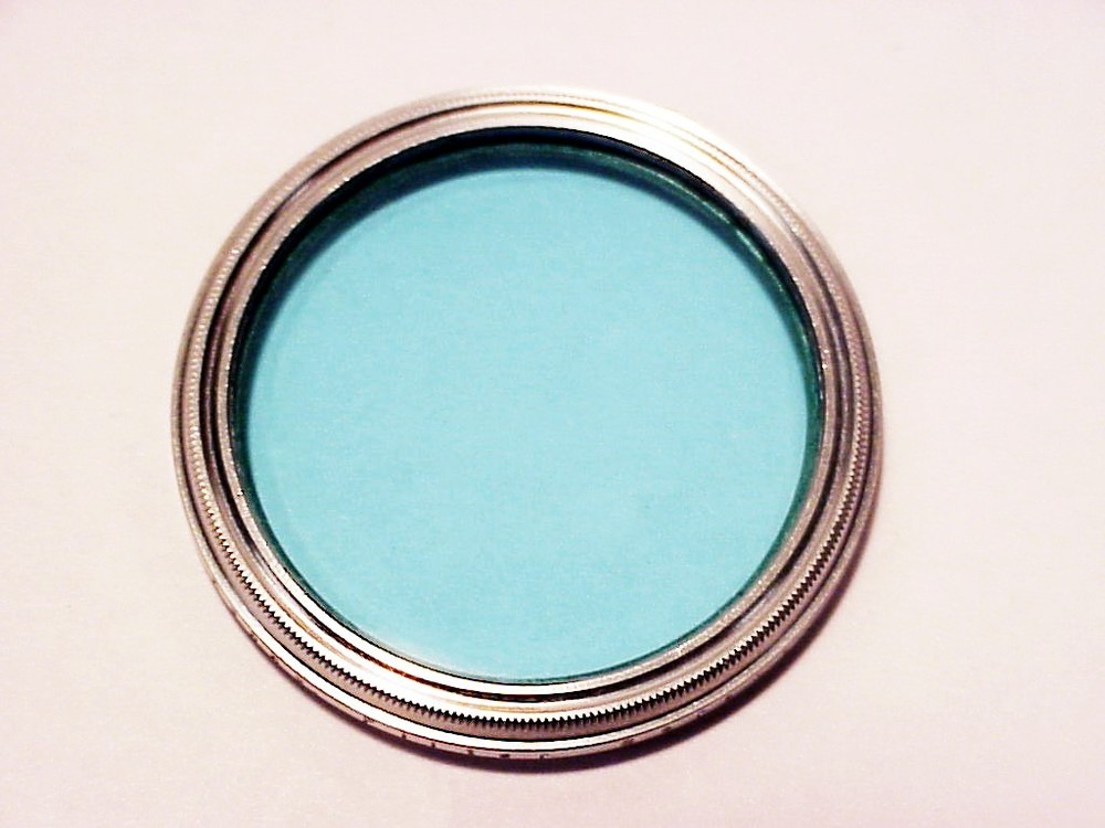 Canon Rangefinder Camera Filter | Light Blue | 40mm thread | $20
