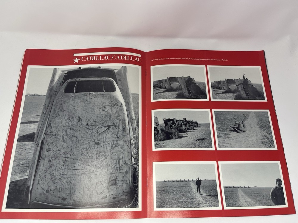 BRUCE SPRINGSTEEN “ BORN IN THE U.S.A. TOUR “ PROGRAM