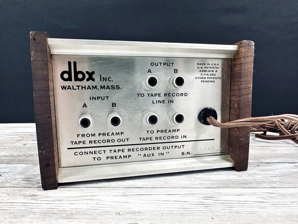 Vintage DBX 119 Decilinear Compression Expander | Classic Analog VCA | Untested