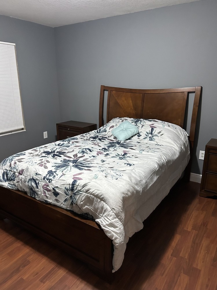 Full Bedroom Set - Dark Cherry