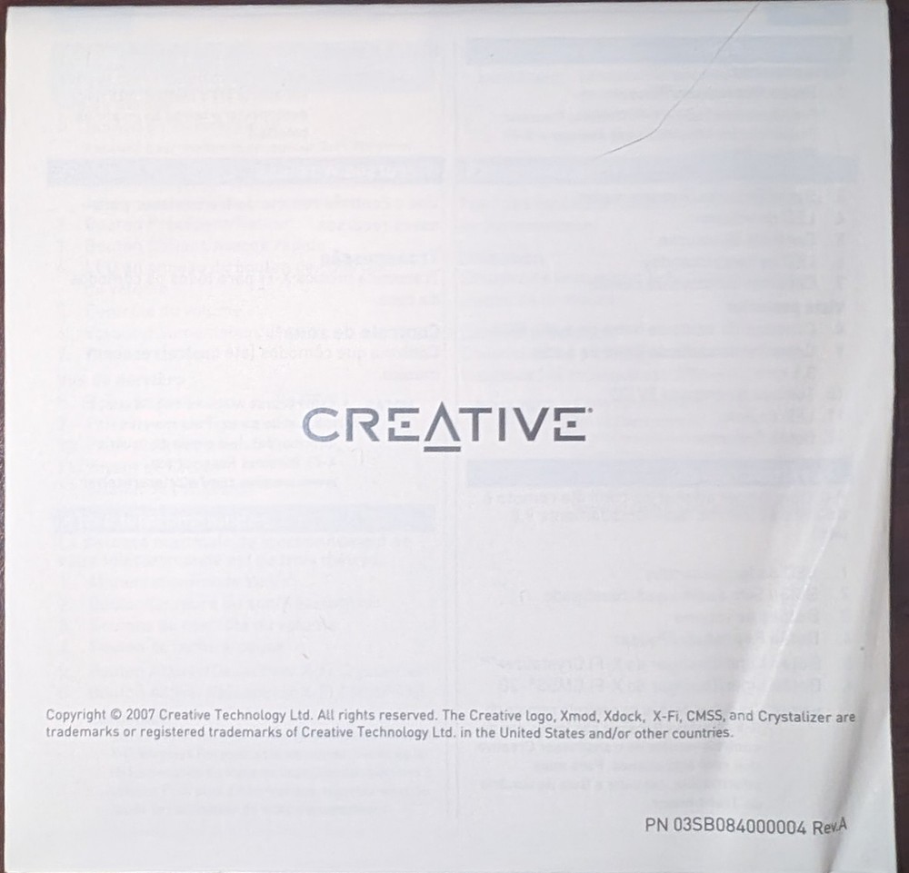 Creative ExpressCard Sound Blaster X-Fi Notebook SB0950